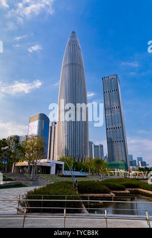 China Resources Houhai, Nanshan District, Shenzhen Banque D'Images