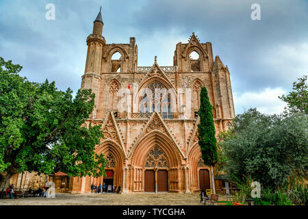 Kathedrale, Lala-Moschee Tuerkische,Famagusta, Republik Nordzypern Banque D'Images