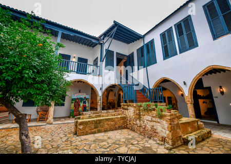 Maison de Dervish Pasha, Nikosia, Chypre du Nord Banque D'Images