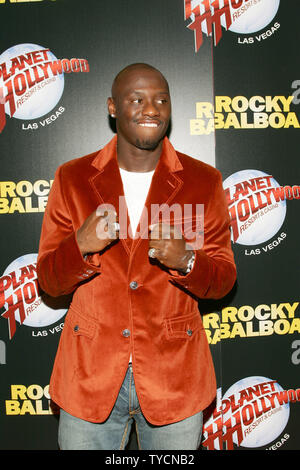 Light Heavyweight Champion Antonio Tarver assiste au premier film pour "Rocky Balboa" à Las Vegas le 20 décembre 2006. (Photo d'UPI/Roger Williams) Banque D'Images