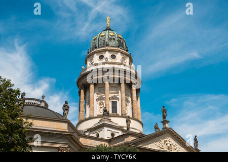 Le dôme allemand à Berlin Gendarmenmarkt Banque D'Images