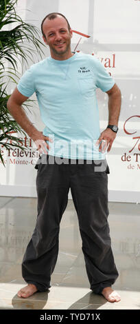 Pierre-françois Martin Laval les acteurs de la série française "Le temps des secrets, le temps des amours" arrive à être pris en photo lors de la 47e Festival de Télévision de Monte-Carlo à Monte Carlo, Monaco le 11 juin 2007. (Photo d'UPI/David Silpa) Banque D'Images