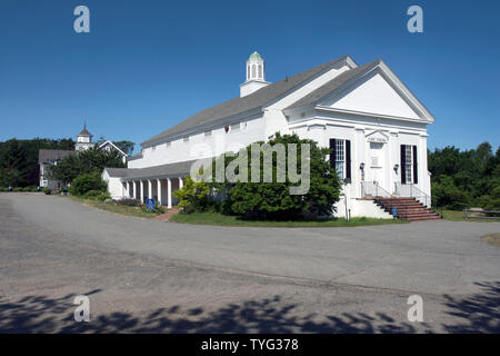 La Cape du cinéma avec le Musée d'art de Cape Cod dans l'arrière-plan. Cape Cod, Massachusetts, USA Banque D'Images