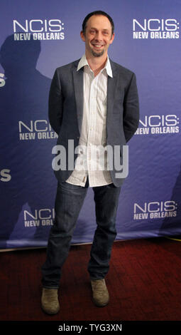 Le producteur exécutif Jeffrey Lieber arrive sur le tapis rouge à la guerre nationale Museum de New Orleans pour la première de la nouvelle série télévisée Stargate : 'New Orleans' diffusée sur CBS à l'automne, le 17 septembre 2014. UPI/A.J. Sisco Banque D'Images