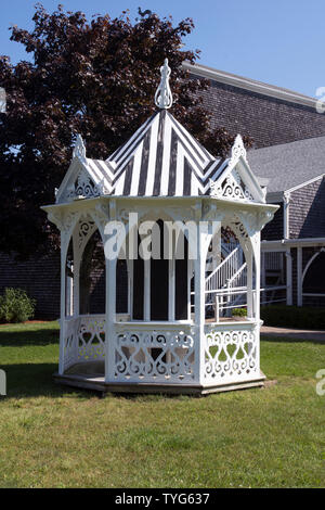 Le Gazebo à l'historique Cape Playhouse à Cape Cod, Massachusetts, USA Banque D'Images