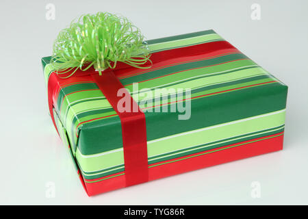 Gros plan d'une boîte-cadeau Banque D'Images