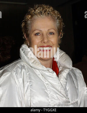 L'actrice Lynn Redgrave assiste au 26 février 2004 Soirée d'ouverture de la production de Broadway revient "Un violon sur le toit.' (UPI/Ezio Petersen) Banque D'Images