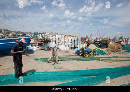 Tanger Maroc Banque D'Images