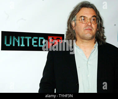United 93 scénariste/réalisateur/producteur Paul Greengrass assiste à la première mondiale de 'United 93' qui a ouvert ses portes le 25 avril 2006 à New York pour lancer la 5e édition du Festival du film de Tribeca. (Photo d'UPI/Ezio Petersen) Banque D'Images