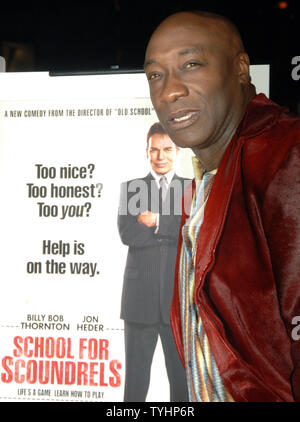 L'acteur Michael Clarke Duncan assiste à la première de New York pour son nouveau film "l'école de vauriens' qui s'est tenue le 25 septembre 2006. (Photo d'UPI/Ezio Petersen) Banque D'Images