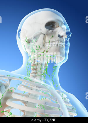 Rendu 3d illustration d'un mans Banque D'Images