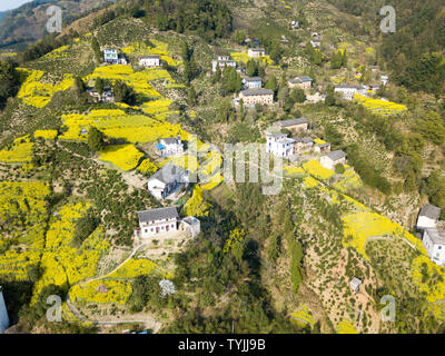 Lianshan Village, New Creek, Xingxi, Xian County Banque D'Images