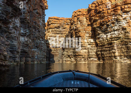 Sommaire du roi George River gorge dans le Kimberleys en Australie de l'Ouest Banque D'Images