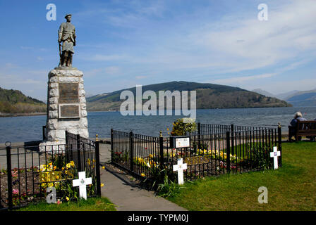 War Memorial, Inveraray, Argyll and Bute, Ecosse Banque D'Images