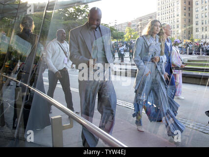 Gigi Hadid arrive au 2019 CFDA Fashion Awards au musée de Brooklyn à New York le 3 juin 2019. Photo de John Angelillo/UPI Banque D'Images