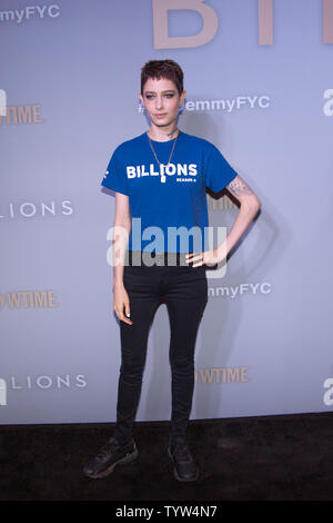 Asie Kate Dillon arrive sur le tapis rouge à la FYC Événement pour la série dramatique de Showtime des milliards le 3 juin 2019 à New York. Photo par Serena/Xu-Ning UPI Banque D'Images