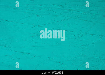 Close up texture de couleur vert peinture sur mur de ciment. Banque D'Images