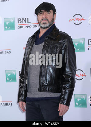 Eric Cantona arrive à une photo pour le film d'appel 'Les Rois du monde (Mad Kings) lors de la 10e Festival International du Film de Rome à Rome le 19 octobre 2015. Photo de David Silpa/UPI Banque D'Images