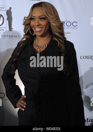 Beyonce Knowles arrive à la bonne expérience de vie organisée par Sean 'Diddy' Combs et Deion Sanders pendant la semaine du Super Bowl XLIII à Saint-Pétersbourg, en Floride, le 30 janvier 2009. La NFL's Super Bowl XLIII mettra en vedette les Arizona Cardinals contre les Pittsburgh Steelers le Dimanche, Février 1. (Photo d'UPI/Roger L. Wollenberg) Banque D'Images