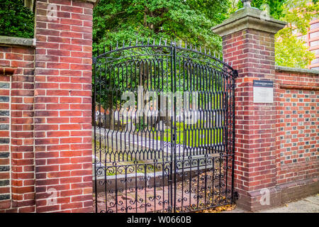 New York, PA, USA - 22 septembre 2018 : le Cimetière Christ Church Banque D'Images