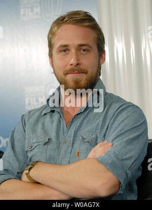 Ryan Gosling assiste à la Toronto International Film Festival conférence de presse pour "Lars and the Real Girl' au Sutton Place Hotel de Toronto, Canada le 10 septembre 2007. (Photo d'UPI/Christine Chew) Banque D'Images