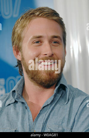 Ryan Gosling assiste à la Toronto International Film Festival conférence de presse pour "Lars and the Real Girl' au Sutton Place Hotel de Toronto, Canada le 10 septembre 2007. (Photo d'UPI/Christine Chew) Banque D'Images