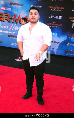 Hollywood, Californie, USA 26 juin 2019 Oscar Miranda assiste à Columbia Pictures présente la première mondiale de 'spider-Man loin de chez eux" le 26 juin 2019 au Théâtre chinois de Grauman à Hollywood, Californie, USA. Photo de Barry King/Alamy Live News Banque D'Images