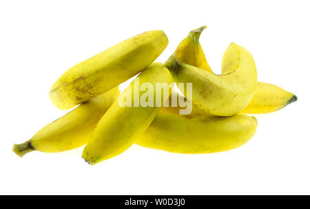 Venu de la banane Gros Michel isolé sur fond blanc, Krua Thong cdm les plantes cultivées en Thaïlande Banque D'Images