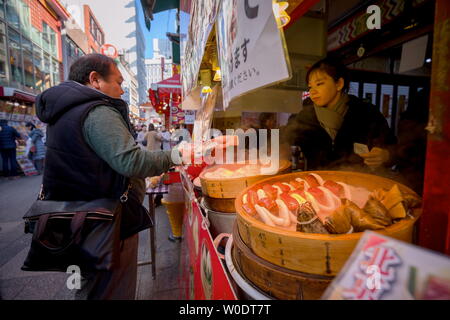 L'étranger chinois à Kobe, Japon célébrer Fête du Printemps Banque D'Images