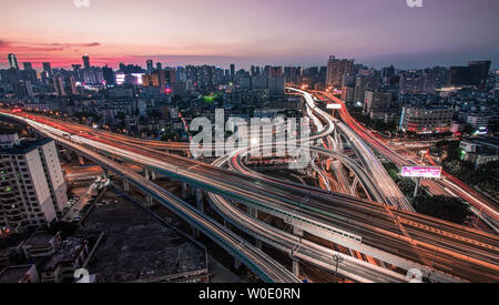 Haikou Nanda overpass Banque D'Images