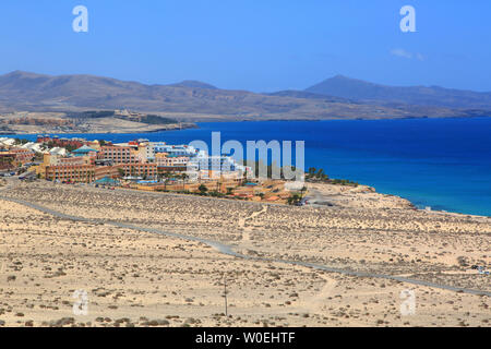L'Espagne, Îles Canay, Fuerteventura. Costa Calma Banque D'Images