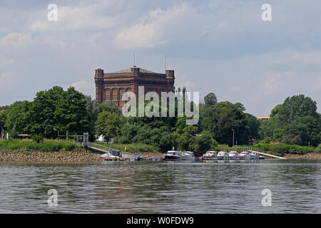 Tour de l'eau sur le Werder, Brême, Allemagne Banque D'Images