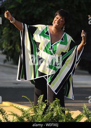 Patti Labelle effectue lors d'un événement commémorant le 20e anniversaire de la promulgation de la Loi sur les Américains handicapés, à la Maison Blanche à Washington le 26 juillet 2010. UPI/Kevin Dietsch Banque D'Images