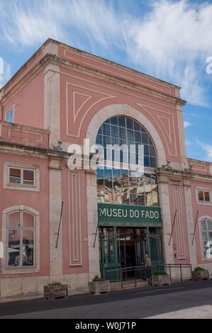 Le musée du Fado dans l'Alfama de Lisbonne, Portugal Banque D'Images