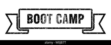 Grunge boot camp boot camp. ruban signe. bannière boot camp Illustration de Vecteur