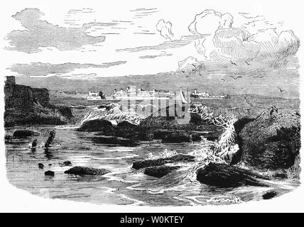 Syracuse sur l'île de la Sicile est remarquable pour l'histoire grecque, culture, architecture, et comme le berceau d'Archimedes. Fondée par le grec ancien Corinthiens et Teneans, elle est devenue une puissante cité-état comme avec Sparte et Corinthe, il exercé une influence sur l'ensemble de la Magna Grecia - les zones côtières du sud de l'Italie du sud. Gelon aka Gelo, 5ème siècle avant J.-C. souverain de Gela et de Syracuse et premier des dirigeants en Deinomenid 485 BC, est devenu le despote de la ville, et a commencé un programme de nouvelles constructions qui confère à la ville une vie culturelle florissante. Banque D'Images