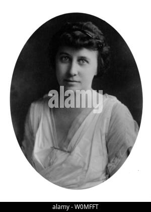 Bess Truman, épouse de Harry Truman, le président des États-Unis, à partir de 1945-1953, est vu en 1917 portrait. UPI/Harry S. Truman Library and Museum Banque D'Images