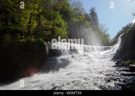 Chutes de mousse est l'un des nombreux le long de la chute d'Ithaca Creek # Photo # photography # photographie # photoart # summer # inspiration # picoftheday photooftheday # # b Banque D'Images