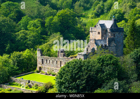 Vue sur Château Campbell en dollar, Clackmannanshire, Ecosse, Royaume-Uni Banque D'Images