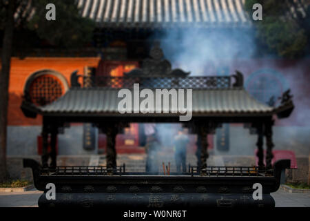 Yuan Shi, Zuting Baima Temple Scenic Area, Luoyang, Henan Province Banque D'Images