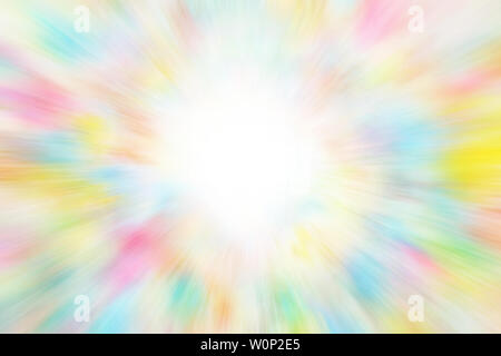 Les rayons de lumière colorés ou fond texture résumé ligne arc-en-ciel Banque D'Images