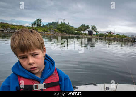 La pêche commerciale, Sitka, Alaska Banque D'Images