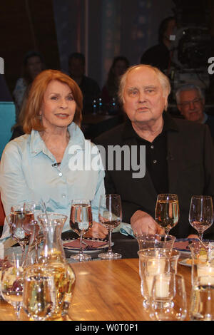 Senta Berger et Michael Verhoeven (Schauspielerin und réalisateur) Banque D'Images