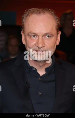 Ferdinand von Schirach (Rechtsanwalt, auteurs), Lanz, Sendung 1, 06.03.2018, Hambourg Banque D'Images