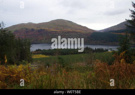 Le Loch Lomond et Cowal façon. La péninsule de Cowal. Highlands. L'Écosse. UK Banque D'Images