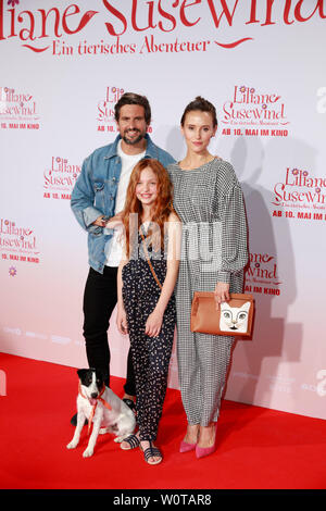 Tom Beck, Peri Baumeister, Malu Leicher, Junior, Premiere Liliane Susewind Cinedom, Kino, Berlin, 06.05.2018 Banque D'Images