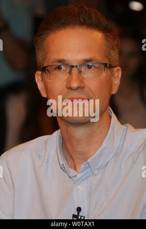 Gerald Knaus (Vorsitzender der Europaeischen Stabilitaetsinitiative Migrationsexperte und), Lanz, 08.05.2018 Banque D'Images