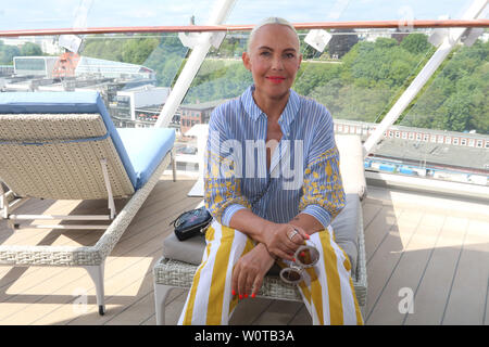 Natascha Ochsenknecht, Taufe TUI Mein Schiff1, Cruise Center Altona Hambourg, 11.05.2018 Banque D'Images