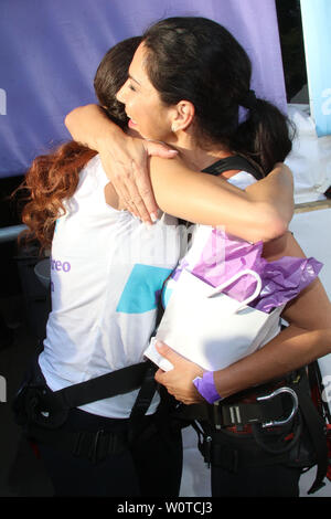 Mariella Ahrens,Lilly Becker, Milka Charité House-Running-événement, le Motel One Hamburg, 24.05.2018 Banque D'Images