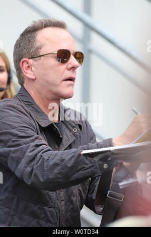 Kiefer Sutherland (acteurs et actrices, Musiker), Markus Lanz Émission-fuer den 31.05. aus dem Stahltwiete Studio, Hambourg, 30.05.2018 Banque D'Images